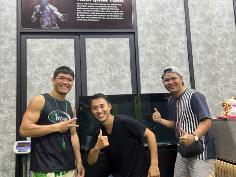 Giao Hồ cho Muay Thai Trần Quốc Tuấn