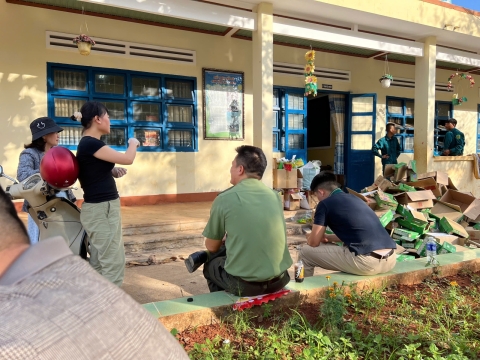 Đi thiện nguyện cùng Đoàn CA TPHCM - Gia Lai