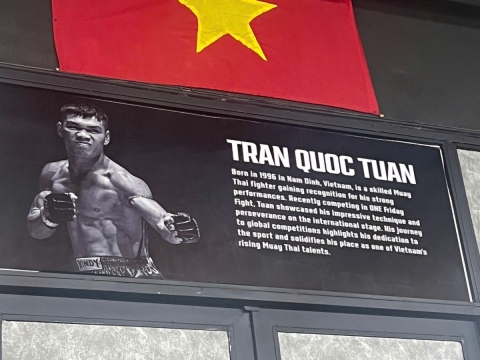 Giao Hồ cho Muay Thai Trần Quốc Tuấn